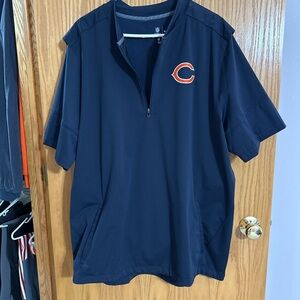 Men’s Nike Chicago Bears short sleeve quarter zip XXL